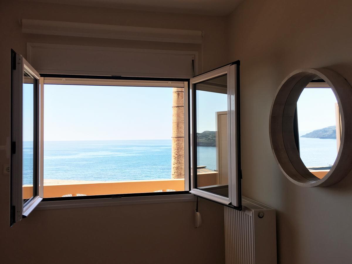Koumpe Blue Sea View Apartment Ретимно Экстерьер фото