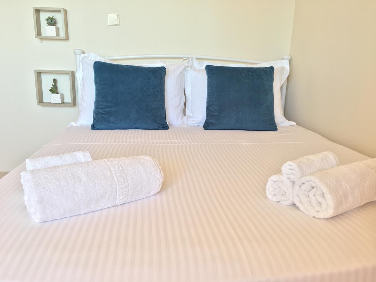 Koumpe Blue Sea View Apartment Ретимно Экстерьер фото