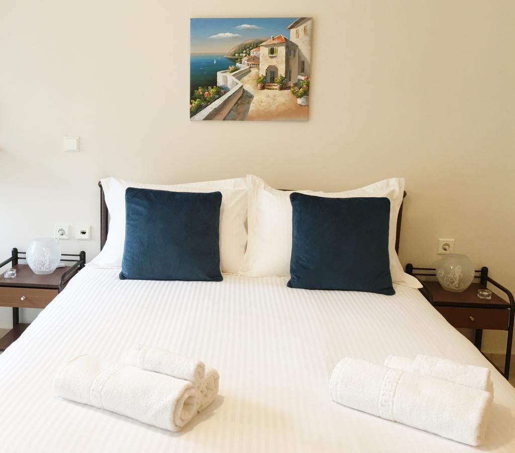 Koumpe Blue Sea View Apartment Ретимно Экстерьер фото